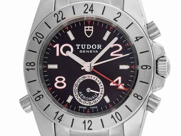  Tudor Sport Aeronaut GMT Ref.20200 2008 Full Set wie Neu Vintage Aeronaut GMT 