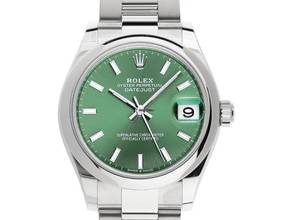 Thumbnail von Rolex Datejust 31 Medium Ref.278240 2021 Full Set wie Neu Datejust Medium Green Dial