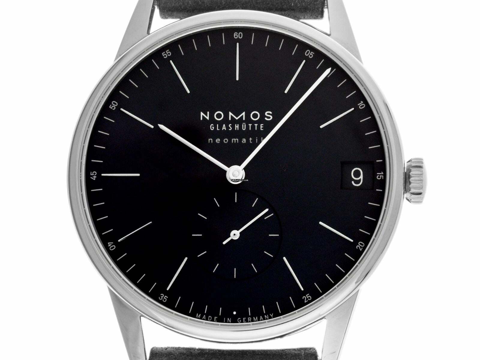NOMOS Orion Neomatik Glashütte Orion Neomatik Ref.363 2026 Full Set Neu Orion Neomatik Nachtblau