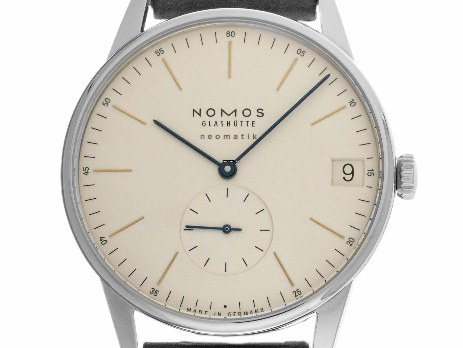 NOMOS Orion Neomatik Glashütte Orion Neomatik Ref.363 2026 Full Set Neu Orion Neomatik Weiß
