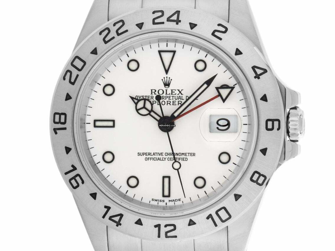 Rolex Explorer II Ref.16570 2000 Full Set sehr gut Vintage Explorer II