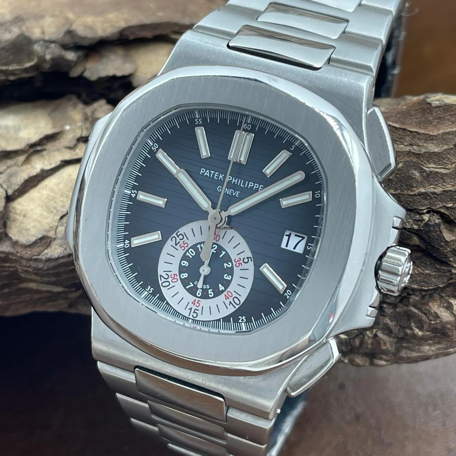 Patek Philippe Nautilus Nautilus Chronograph - FULLSET 2009 - Ref. 5980/1A-001