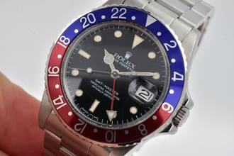 Thumbnail von Rolex GMT-Master I Pepsi 16750 8.0Mio Rolex Service 01/2025 Spider Dial