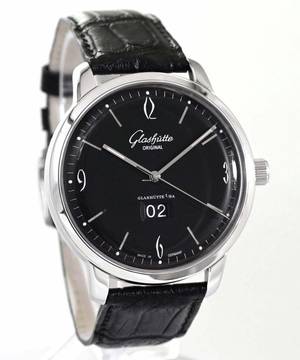  Glashütte Original Sixties Panoramadatum Großdatum Ref 2-39-47-03-02-04 