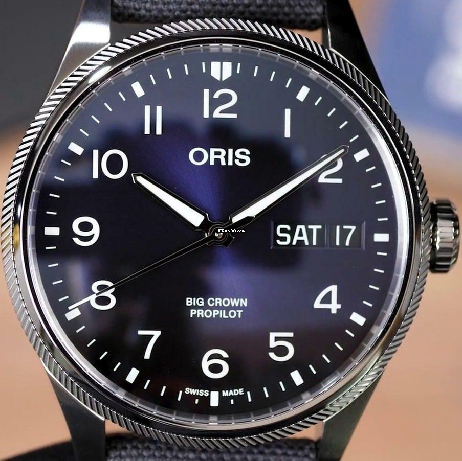 Oris Big Crown ProPilot Day Date NEW FULL SET