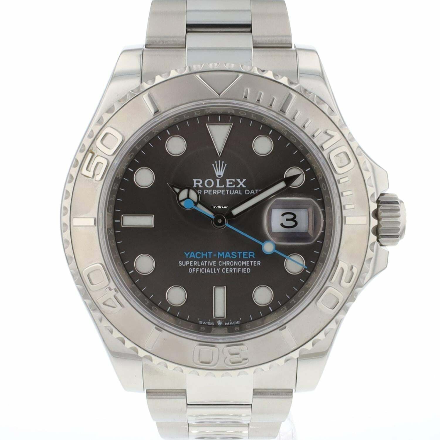 Rolex Yacht-Master 40 Rhodium Dial