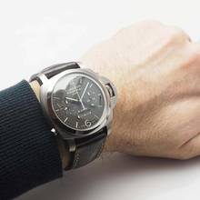 Thumbnail von Panerai Luminor 1950 8 Days Chrono Monopulsante GMT PAM00311 Box+Papiere