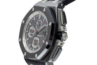 Thumbnail von Audemars Piguet Royal Oak Offshore Chronograph Keramik / Titan Automatik Ref. 26405CE.OOA002CA.01 B&P