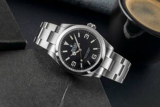 Thumbnail von Rolex Explorer 40 Oyster Edelstahl Automatik Herrenuhr Ref. 224270 Papiere 2025