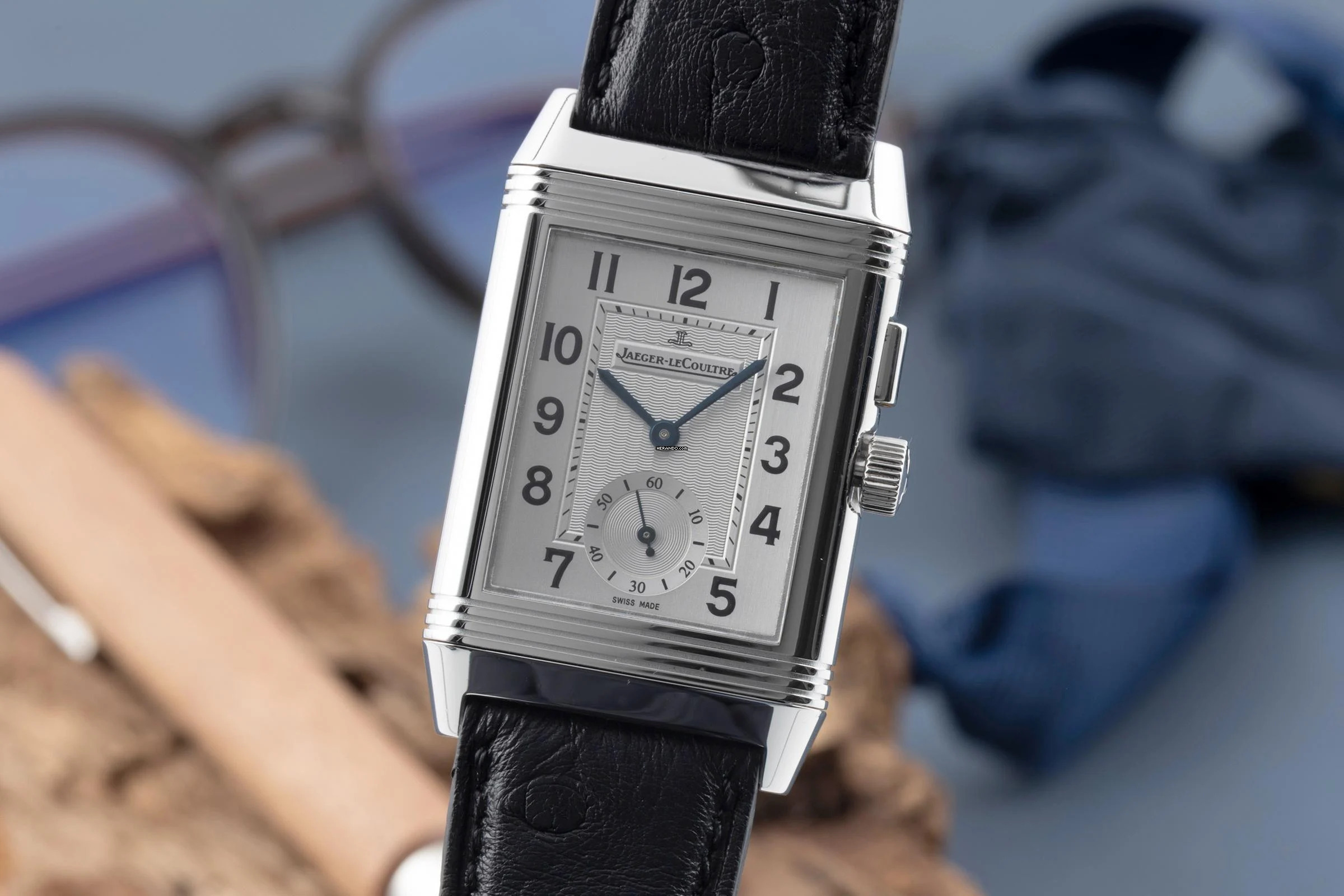 Jaeger-LeCoultre Reverso Duoface Night & Day Herrenuhr Ref. Q2718410 B&P 2012