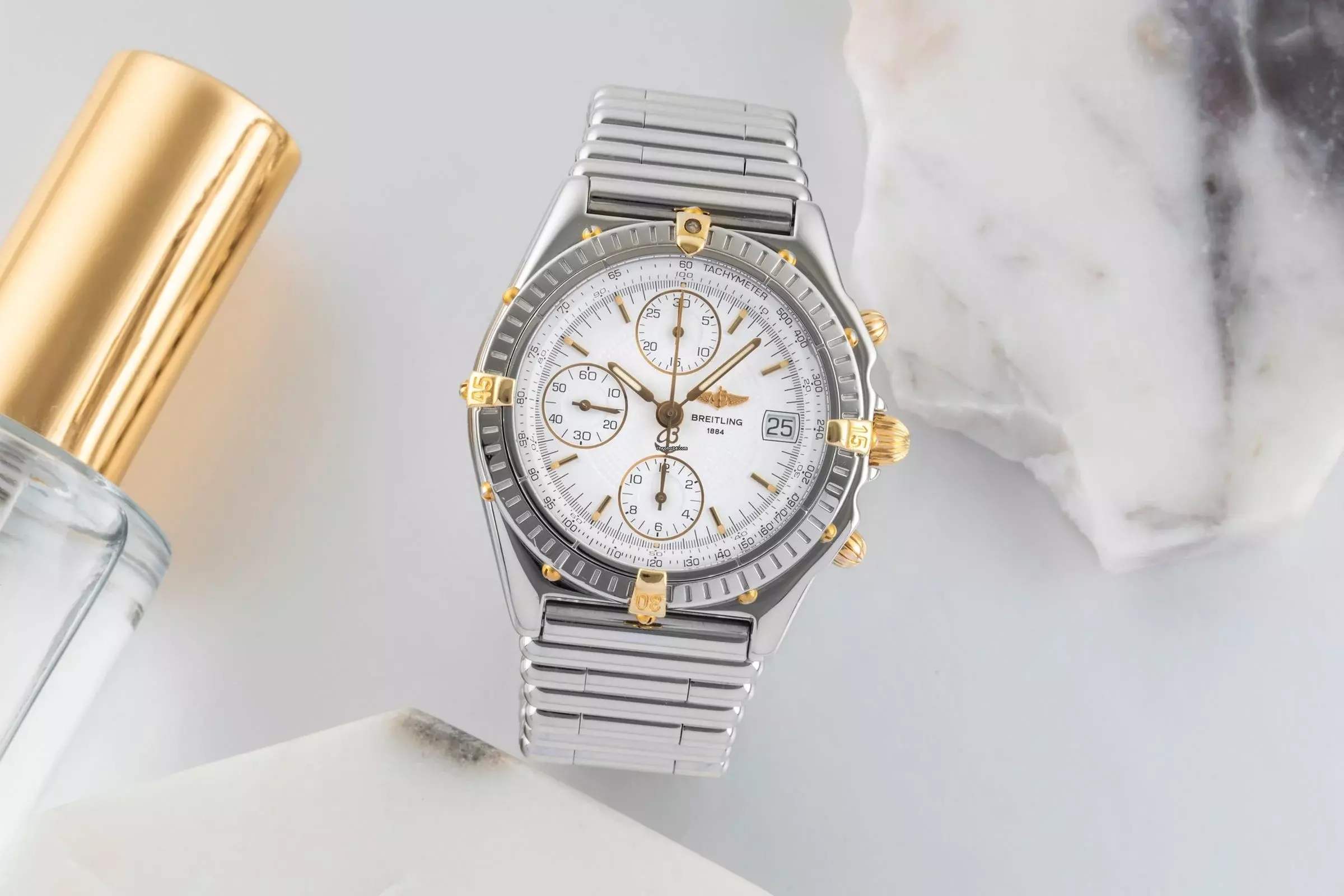 Breitling Chronomat Chronograph Stahl / Gold Automatik Ref. B13050.1