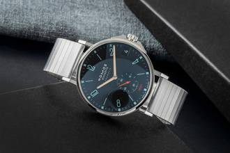 Thumbnail von NOMOS Tangente Sport Stahl Automatik Herrenuhr Ref. 501 Papiere 2020