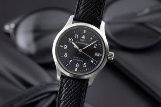 Thumbnail von IWC Fliegeruhr Mark XII Lady Black Dial Edelstahl Automatik Damenuhr Ref. IW442101