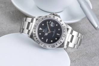 Thumbnail von Rolex Explorer II Black Dial Edelstahl Automatik Herrenuhr Ref. 16570 W-Serie