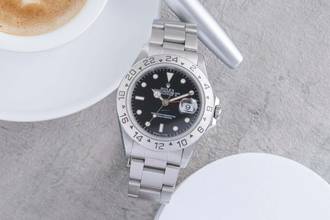 Thumbnail von Rolex Explorer II Black Dial Edelstahl Automatik Herrenuhr Ref. 16570 W-Serie