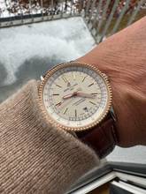 Thumbnail von Breitling Navitimer 1 Automatic 38 U173252 Stahl / Roségold Automatic Full Set 2019