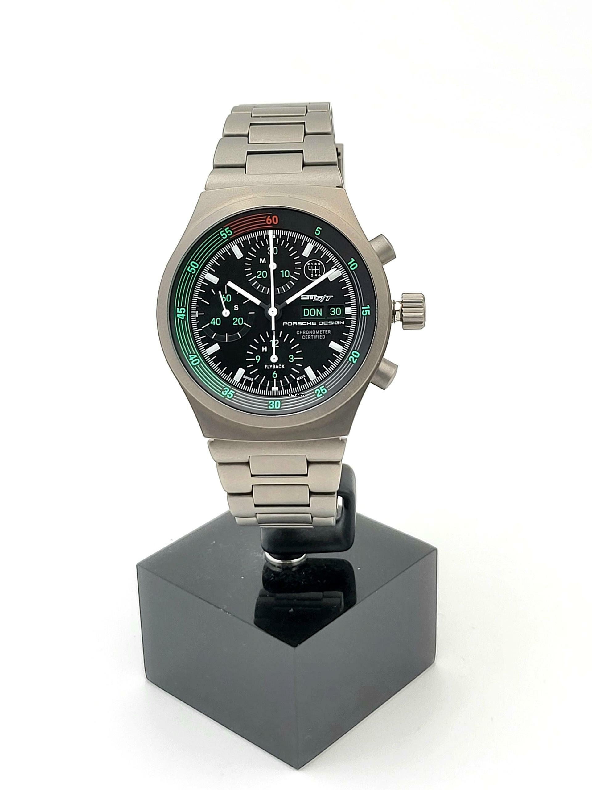 Porsche Design 911 S/T Chronograph 1 Titan Limited Edition new Full Set