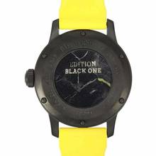 Thumbnail von Meistersinger Edition Black One Automatik Herrenuhr - Schwarz mit Gelb ED-PR-BLACK ONE