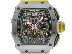 Thumbnail von Richard Mille RM 011 Ref.RM11-03.TI 2019 Full Set wie Neu RM11-03.TI Titan Kautschuk Faltschließe