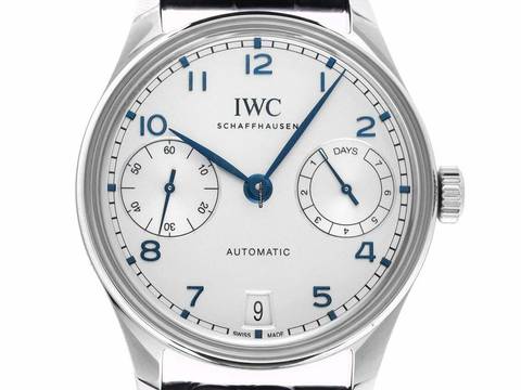  IWC Portugieser Automatik Ref.IW501702 2025 Full Set Ungetragen Portugieser Automatic Krokoleder Faltschließe 