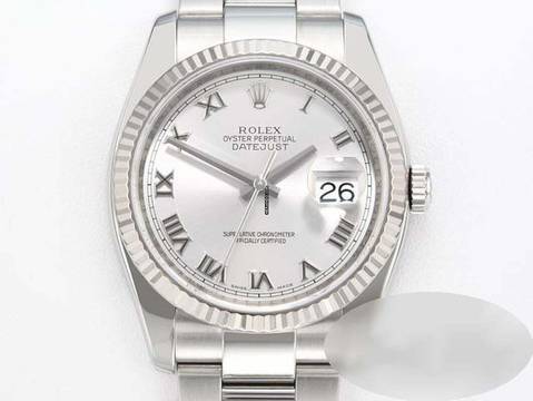  Rolex Datejust 36 36mm 116234 2017 Edelstahl Weissgold 750 Automatik Gold Stahl 