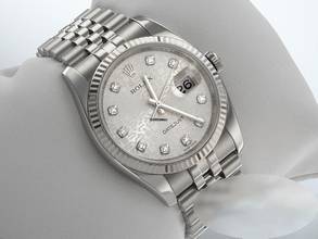 Thumbnail von Rolex Datejust 36 36mm 116234 2014 Stahl Weissgold 750 Diamanten Automatik Stainless Steel 18kt White Gold Jubilé-band Chronometer Oyster