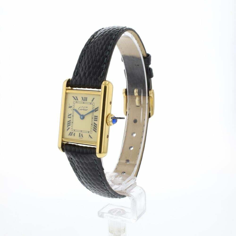 Cartier Tank Vermeil Must PM