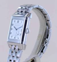 Thumbnail von Jaeger-LeCoultre Grande Reverso Stahl Klassiker 8-Tage Power Reserve arabic dial rar