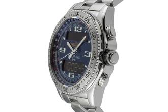 Thumbnail von Breitling B-1 Chronograph Stahl Quarz Herrenuhr Ref. A6836215/C511 B&P 2001