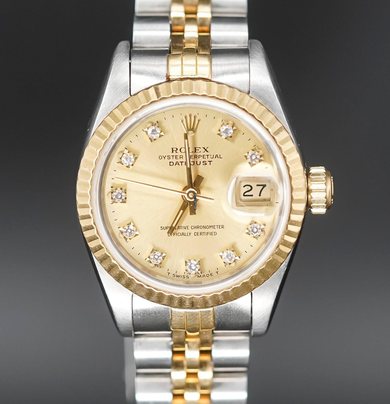 Rolex Lady-Datejust FULLSET 26mm Stahl/Gold