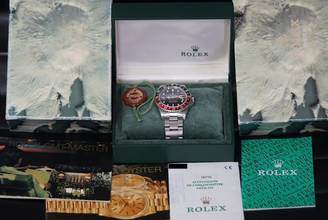 Thumbnail von Rolex GMT-Master II COKE FULLSET LC 100 1999 SWISS ONLY DIAL
