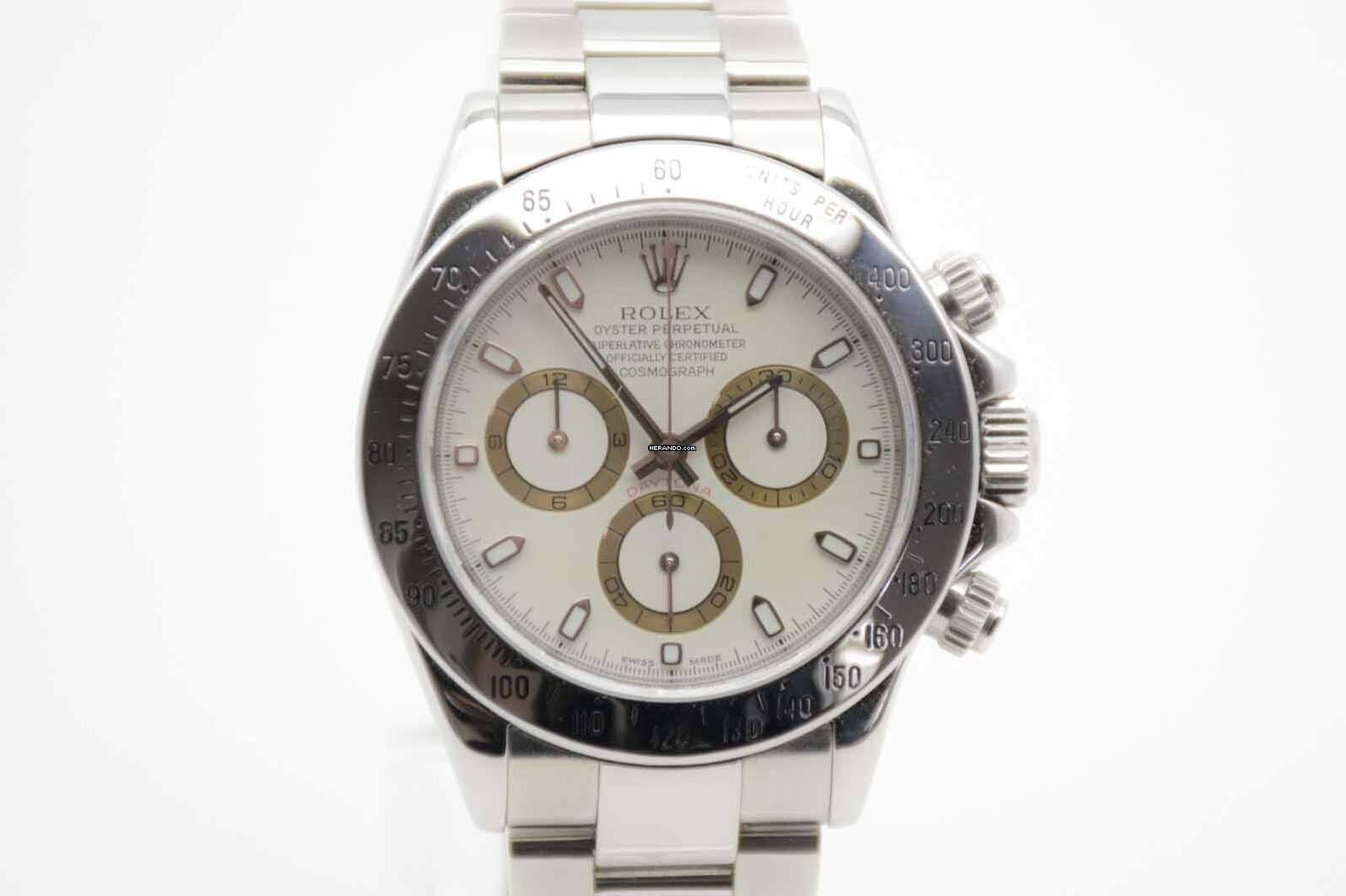 Rolex Daytona Citrus Lemon Dial K-Serie mit Rolex Service aus 2025