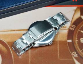 Thumbnail von Longines Oversize Calatatrava with Rare SECTOR Dial Vintage Box and Extract