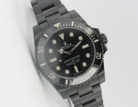  Rolex Submariner (No Date) Blaken PVD/DLC Centurion Limited 36 Pieces 
