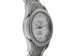 Thumbnail von Omega De Ville Co-Axial Ref.4581.75.00 2010 Full Set sehr gut Vintage De Ville Automatic Perlmutt Diamanten