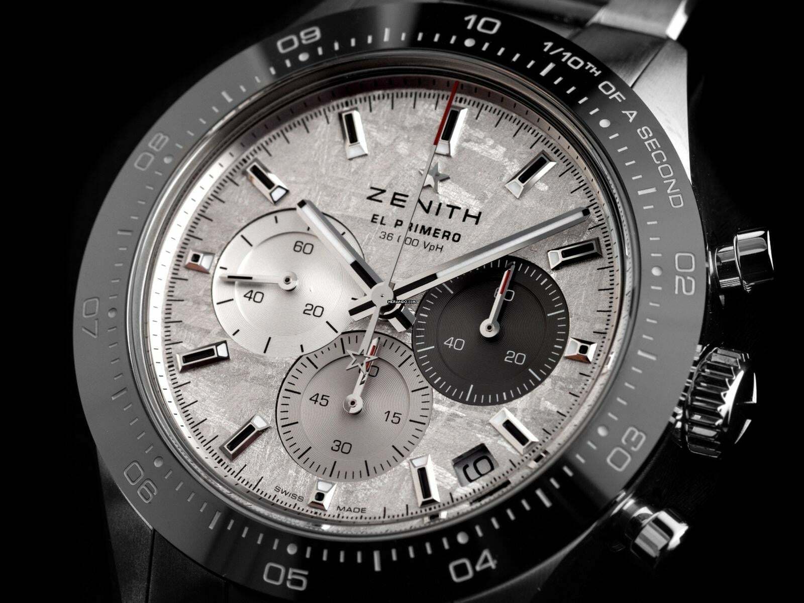 Zenith Chronomaster Sport Ref.03.3120.3600/76.M3100 2026 Full Set Ungetragen Chronomaster Sport Meteorite Keramik