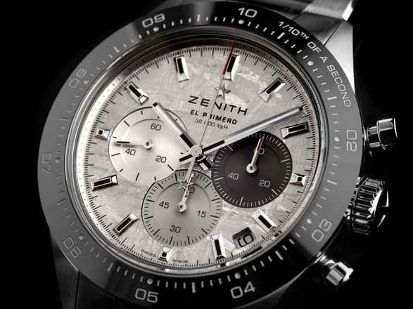  Zenith Chronomaster Sport Ref.03.3120.3600/76.M3100 2026 Full Set Ungetragen Chronomaster Sport Meteorite Keramik 