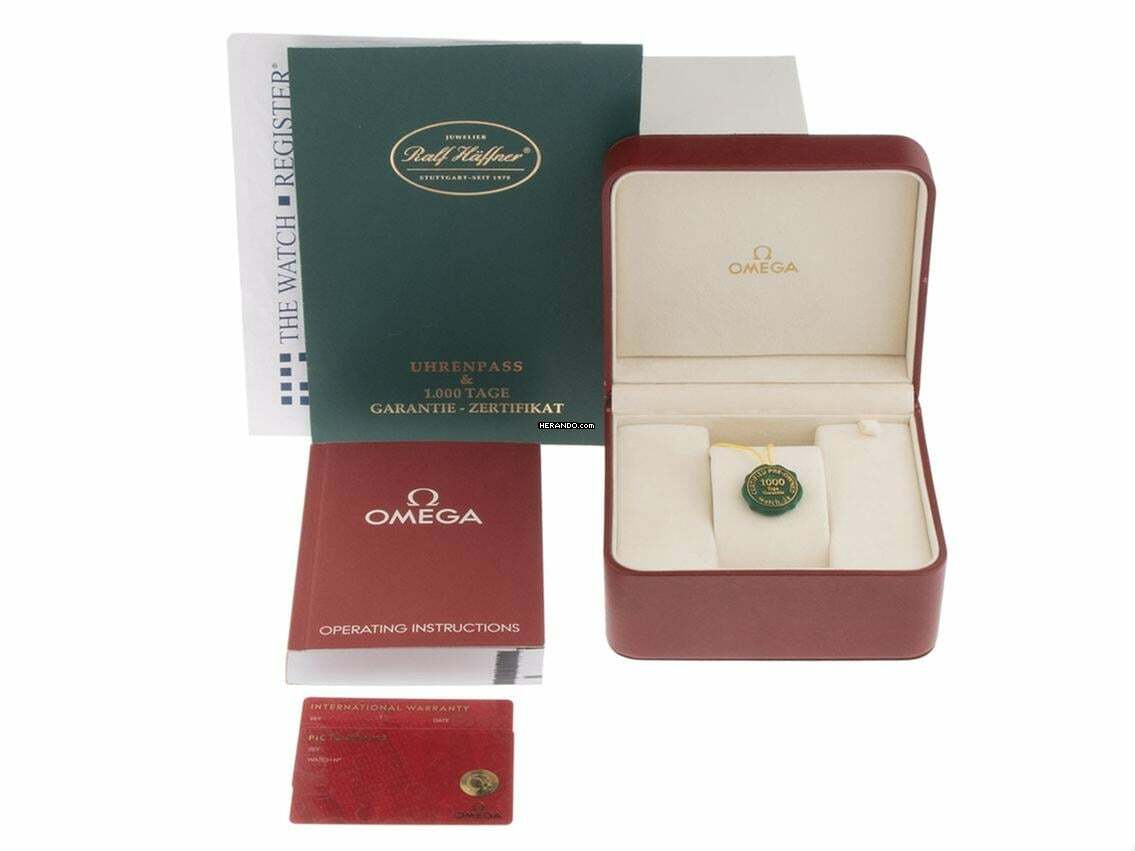 Omega De Ville Co-Axial Ref.4562.31.00 2015 Full Set sehr gut Vintage De Ville GMT Automatic