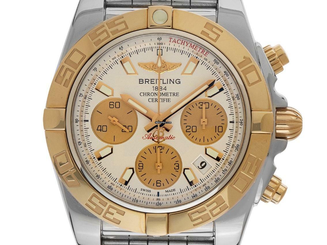 Breitling Chronomat 41 Ref.CB014012/G713 2014 Full Set wie Neu Vintage Chronomat 41
