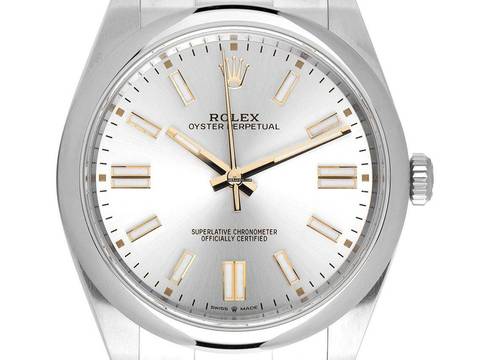  Rolex Oyster Perpetual 41 Ref.124300 2022 Full Set wie Neu Oyster Perpetual 