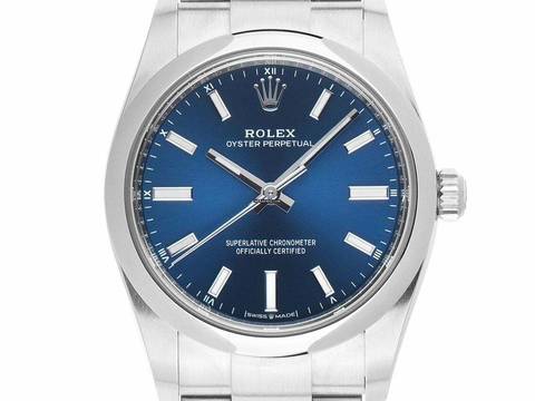  Rolex Oyster Perpetual 34 Ref.124200 2026 Full Set Ungetragen Vintage Oyster Perpetual 