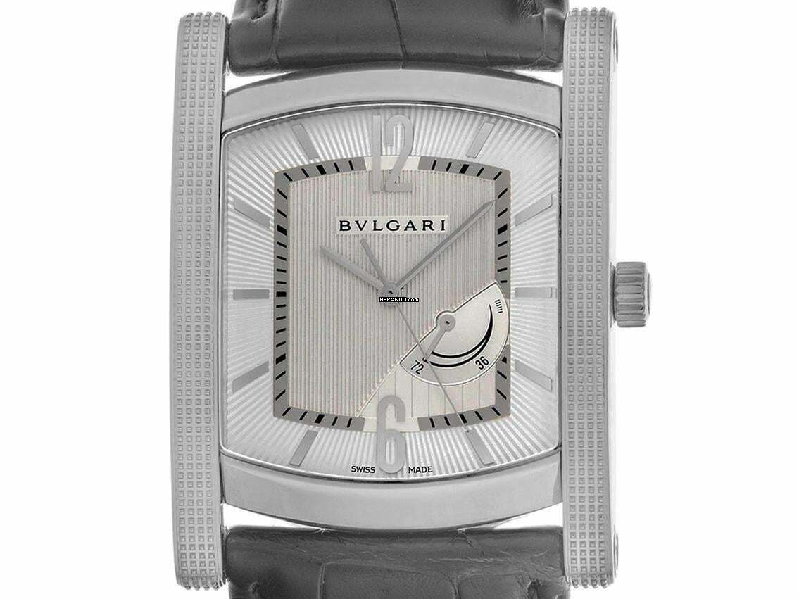 Bulgari Assioma Ref.AAW48WGL 2011 Full Set wie Neu Vintage Assioma 3 Tage Gangreserve 18kt Weißgold 126g Faltschließe