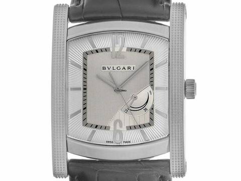  Bulgari Assioma Ref.AAW48WGL 2011 Full Set wie Neu Vintage Assioma 3 Tage Gangreserve 18kt Weißgold 126g Faltschließe 