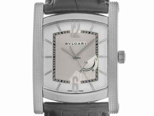  Bulgari Assioma Ref.AAW48WGL 2011 Full Set wie Neu Vintage Assioma 3 Tage Gangreserve 18kt Weißgold 126g Faltschließe 