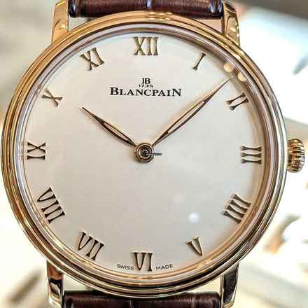  Blancpain Villeret Ultraflach Ultraplate NEW FULL SET 