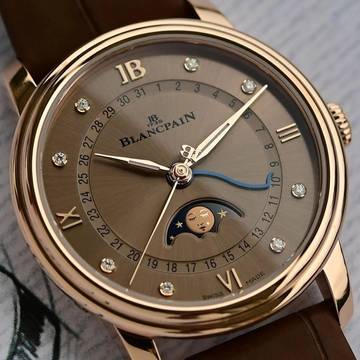  Blancpain Villeret Quantième Phases de Lune NEW FULL SET 