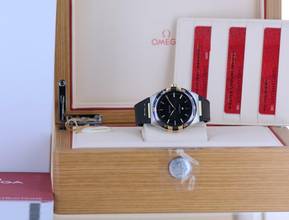 Thumbnail von Omega Constellation 41mm Black Gold Ceramic Green Dial Chronometer B+P