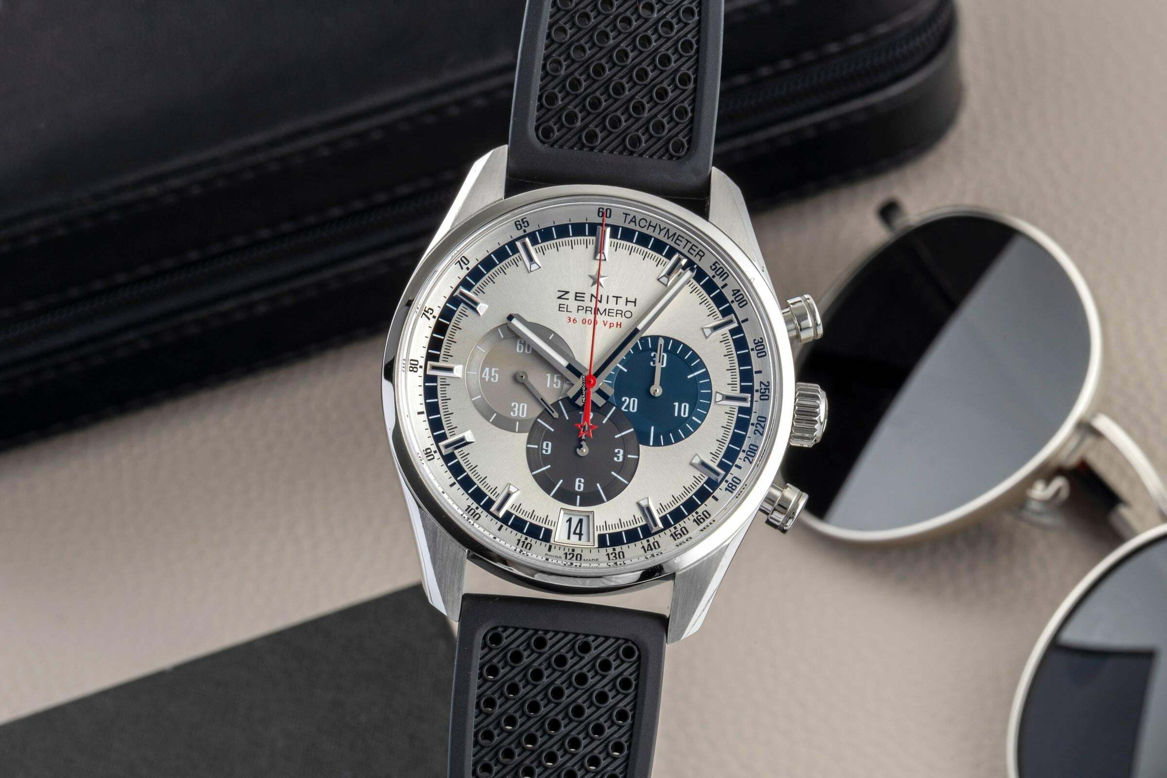 Zenith El Primero Chronomaster Automatik Ref. 03.2040.400/69.C494 B&P 2016