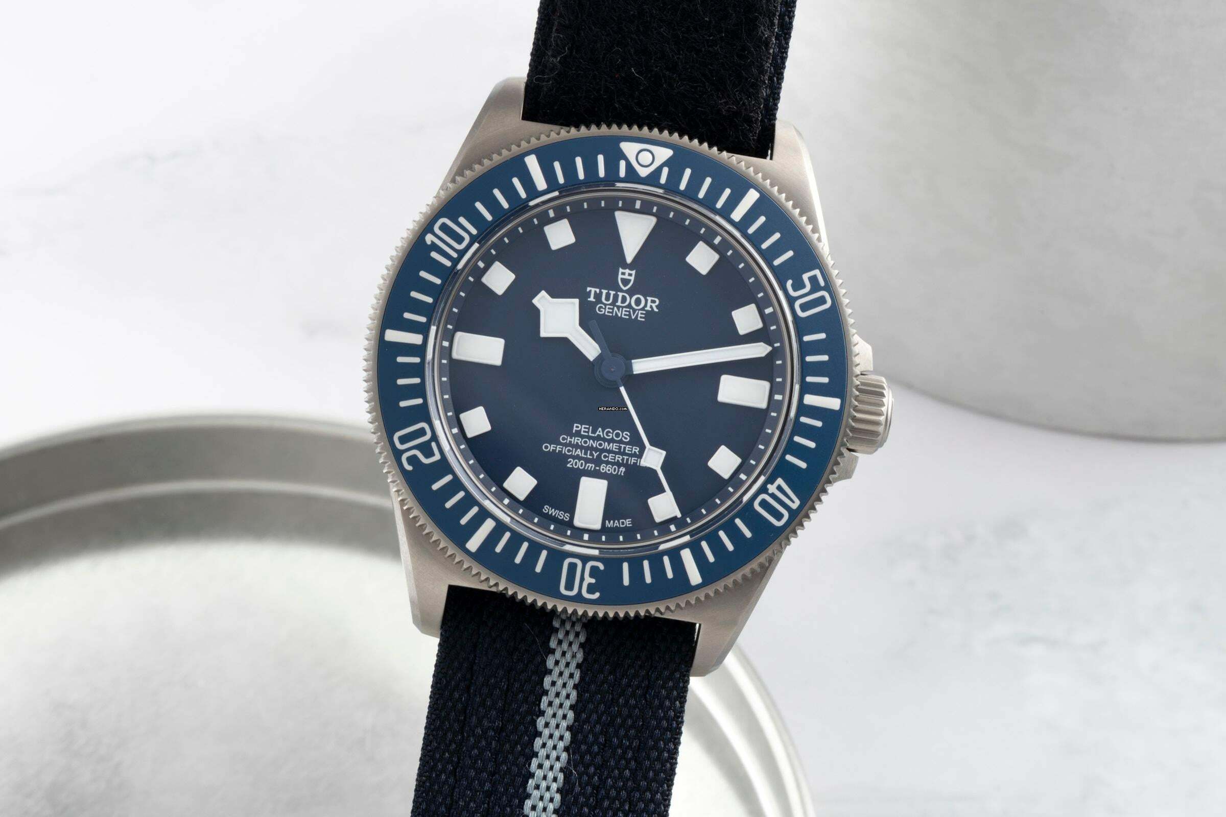 Tudor Pelagos FXD Marine Nationale - M.N.21 Herrenuhr Ref. 25707B/21 B&P 2021
