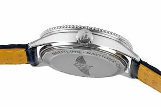 Thumbnail von Breitling Navitimer 35 Edelstahl Automatik Medium Ref A17395161C1P2 Papiere 2024